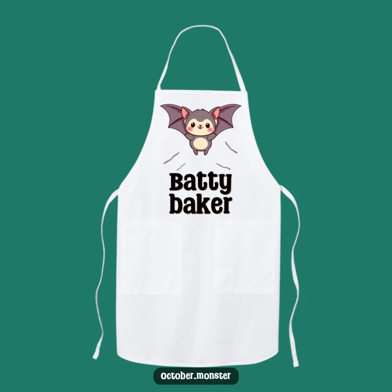 Funny Bat Animal Apron: Cook with Flair like a Soaring Friend, Great Funny Gift!