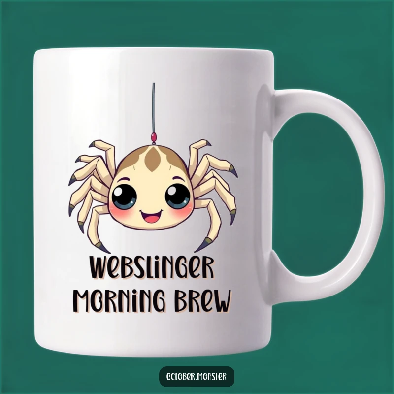 Funny Spider Mug: Playful Web Dweller, Perfect Creature Feature Gift
