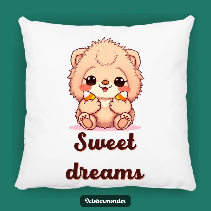 Soft Funny Candy Corn Creature Pillow: Cuddle up with an Excited Sweetie, Comfy Funny Gift!